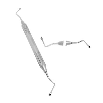 Lucas Bone Curettes Micro Serrated 3MM – Precision Dental Surgical Instrument