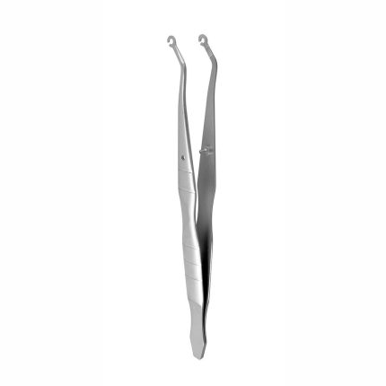 Tweezers Corn Suture Pliers, Tissue Forceps 16cm Regular Cvd