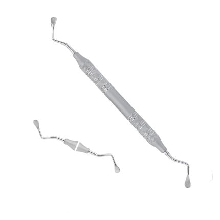 Lucas Bone Curettes Micro Serrated 5mm ? Precision Dental Surgical Instrument