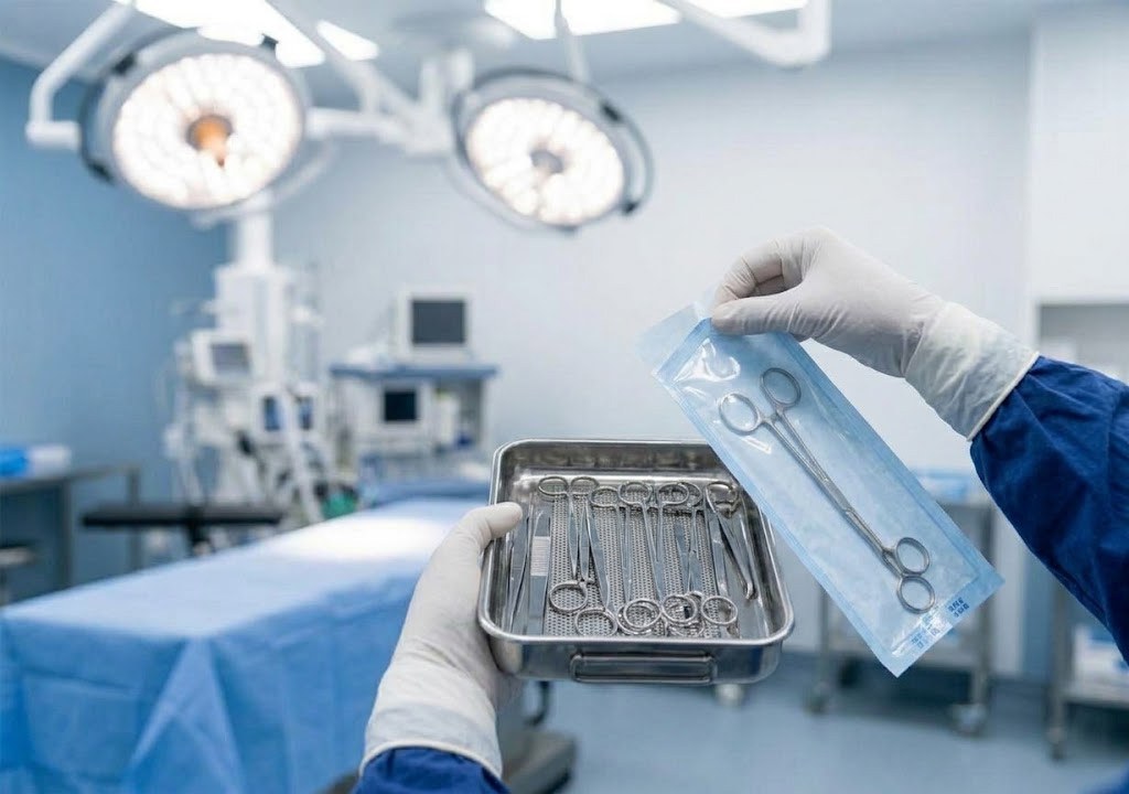Sterile packed instruments